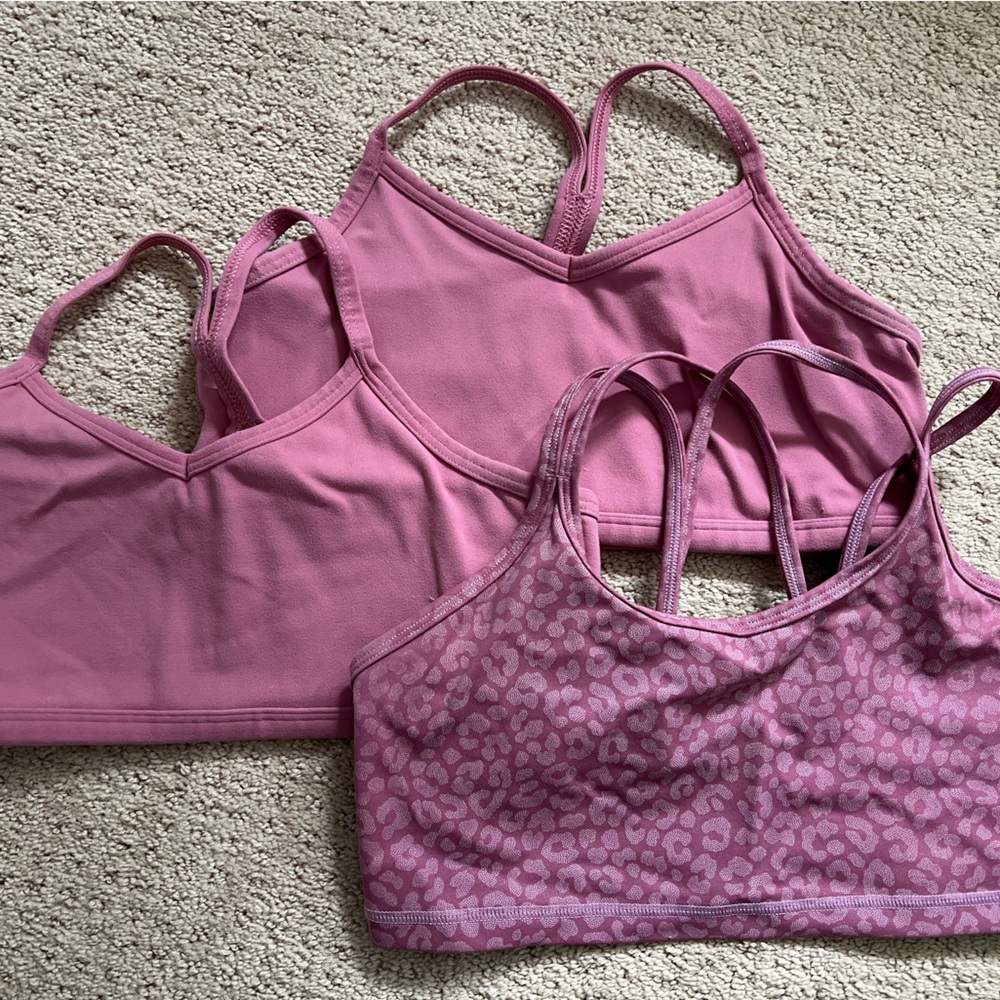 Tween Sports Bras (set of 3)